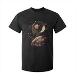 African American Geisha Kimono Blasian Japanese Sakura T Shirt For Kid