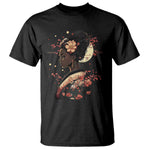 African American Geisha Kimono Blasian Japanese Sakura T Shirt
