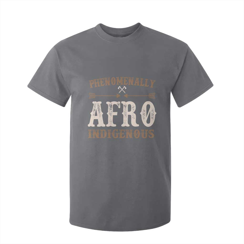Proud Native American Phenomenally Afro Indigenous T Shirt For Kid - African Pride