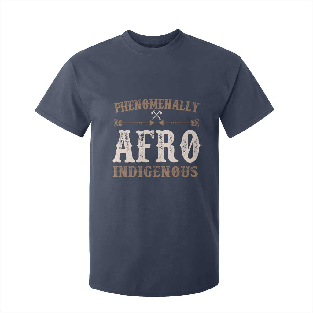 Proud Native American Phenomenally Afro Indigenous T Shirt For Kid - African Pride