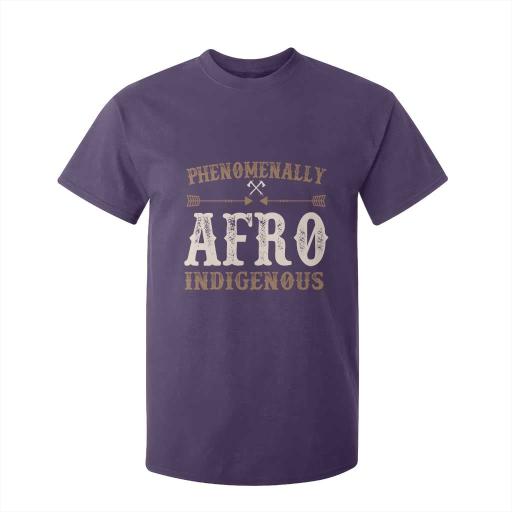 Proud Native American Phenomenally Afro Indigenous T Shirt For Kid - African Pride