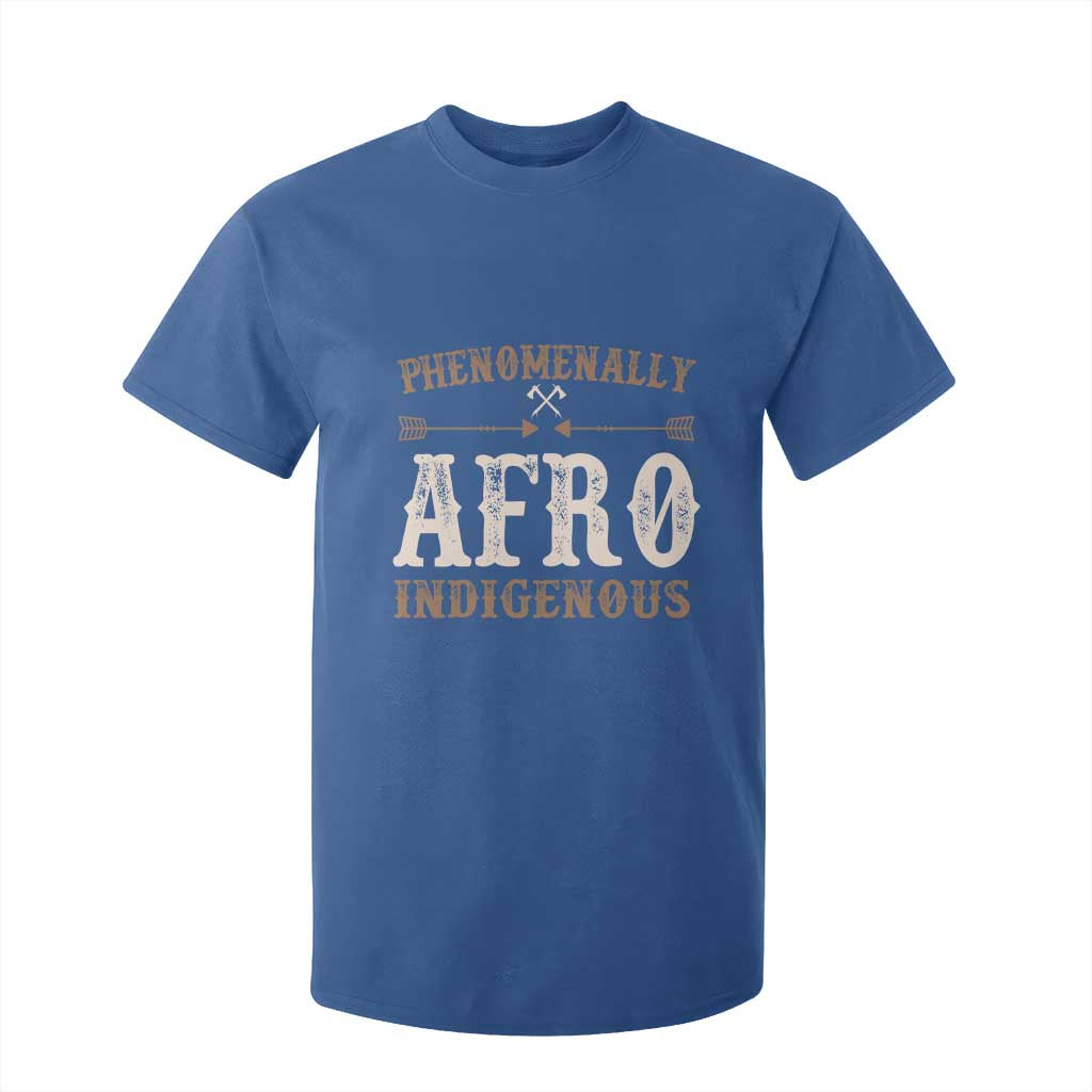 Proud Native American Phenomenally Afro Indigenous T Shirt For Kid - African Pride