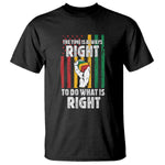 Martin Luther King Quote T Shirt The Time Is Always Right To Do What Is Right