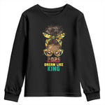 2025 And I Still Dream Like King MLK Day Youth Sweatshirt Messy Bun Black History