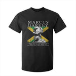 Marcus Garvey Inspirational Quote T Shirt For Kid A People Without The Knowledge Of Their Past History Origin And Culture Jamaican Flag