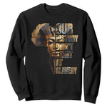 Our History Didn't Start At Slavery Sweatshirt Black History Ancient Egyptian