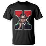 Malcolm X Black Liberation Flag Black History Month T Shirt