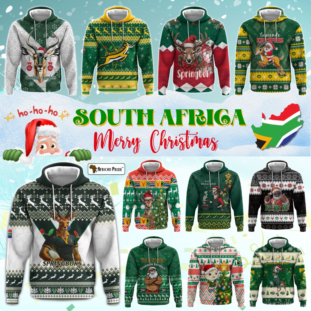 South Africa Christmas Hoodies | Africanpride
