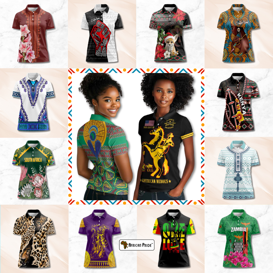 African Women Polo Shirts | Africanpride