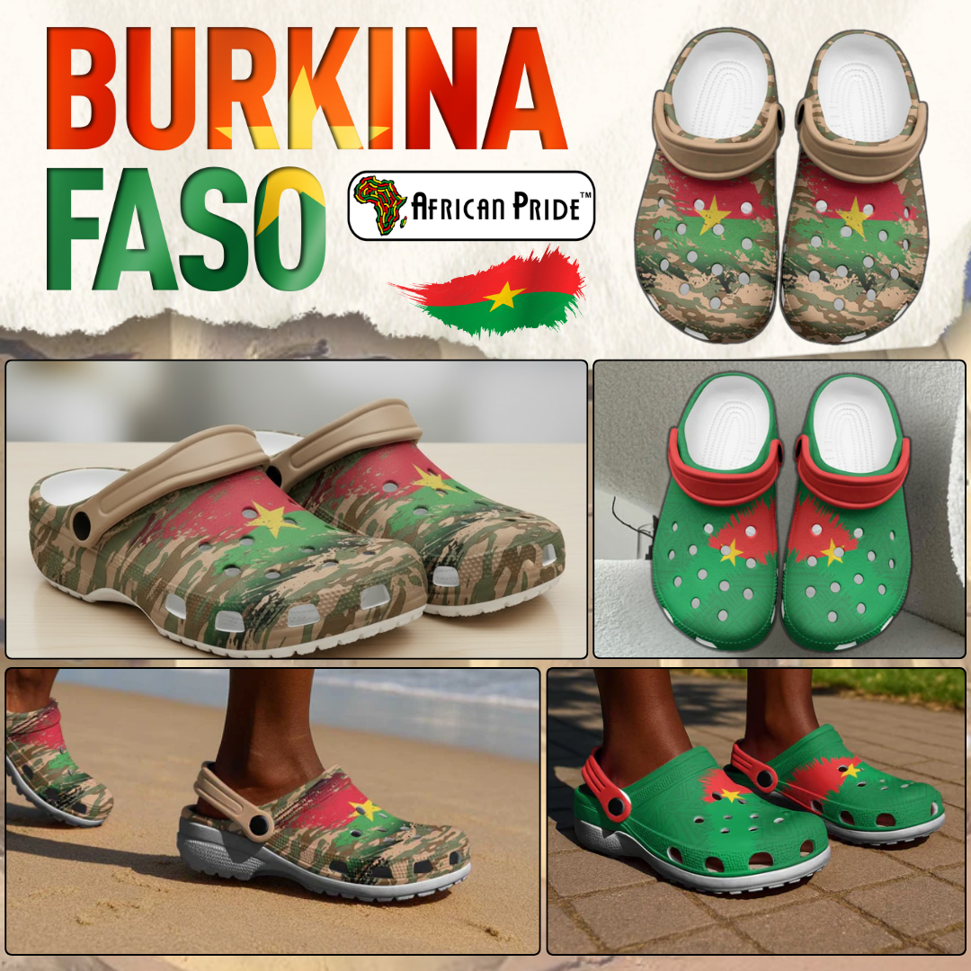 Burkina Faso Clogs Shoes