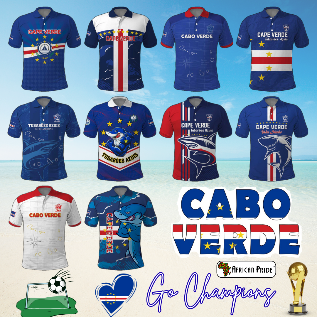 Cape Verde Football Polo Shirt