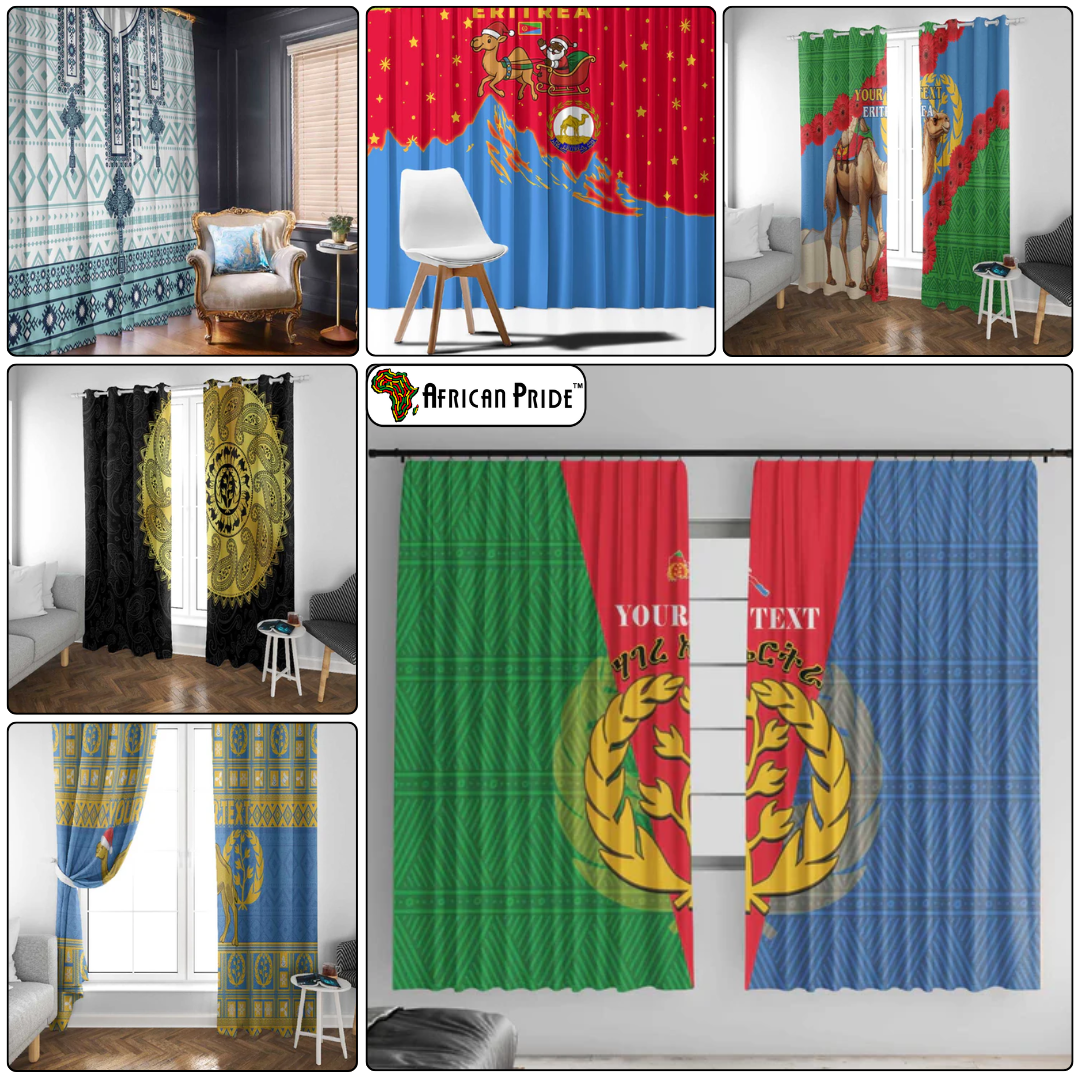 Eritrea Window Curtain