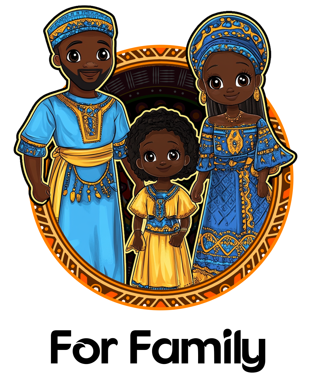 Family Matching Outfit | African Pride
