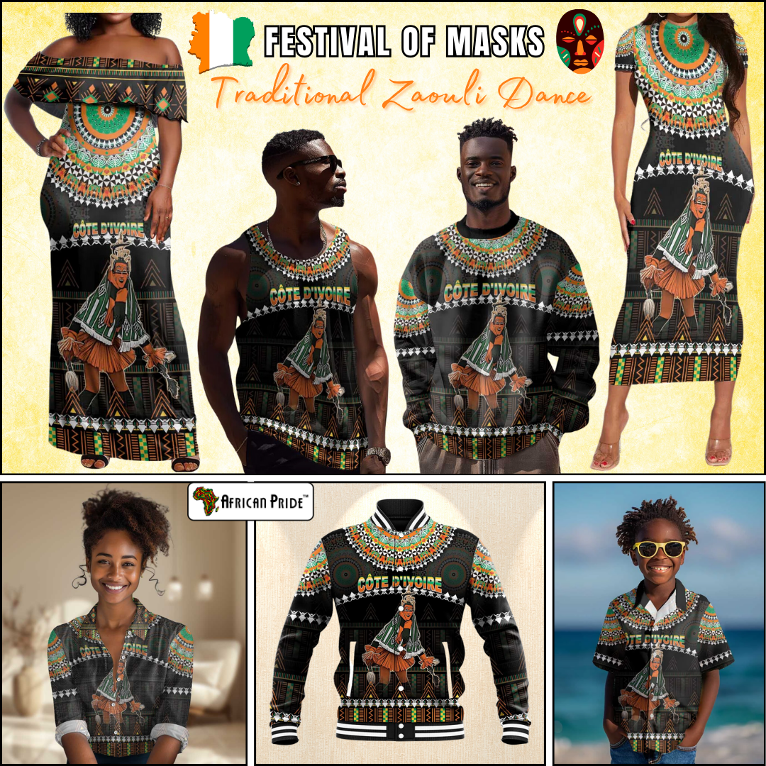 Ivory Coast Festival Of Masks Zaouli Dance | Africanpride