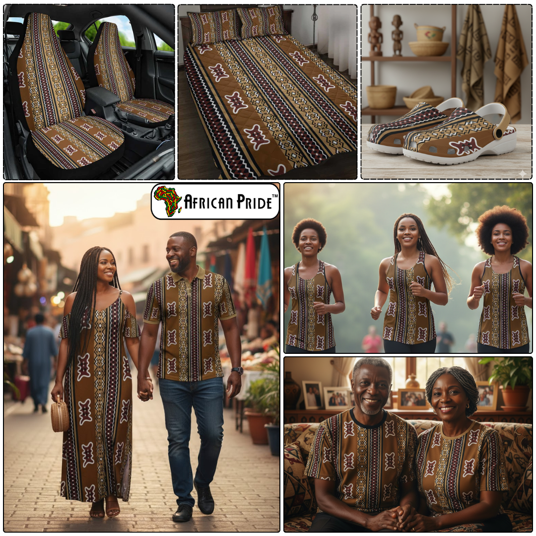 Mali Mud Cloth Traditional Bologan Pattern