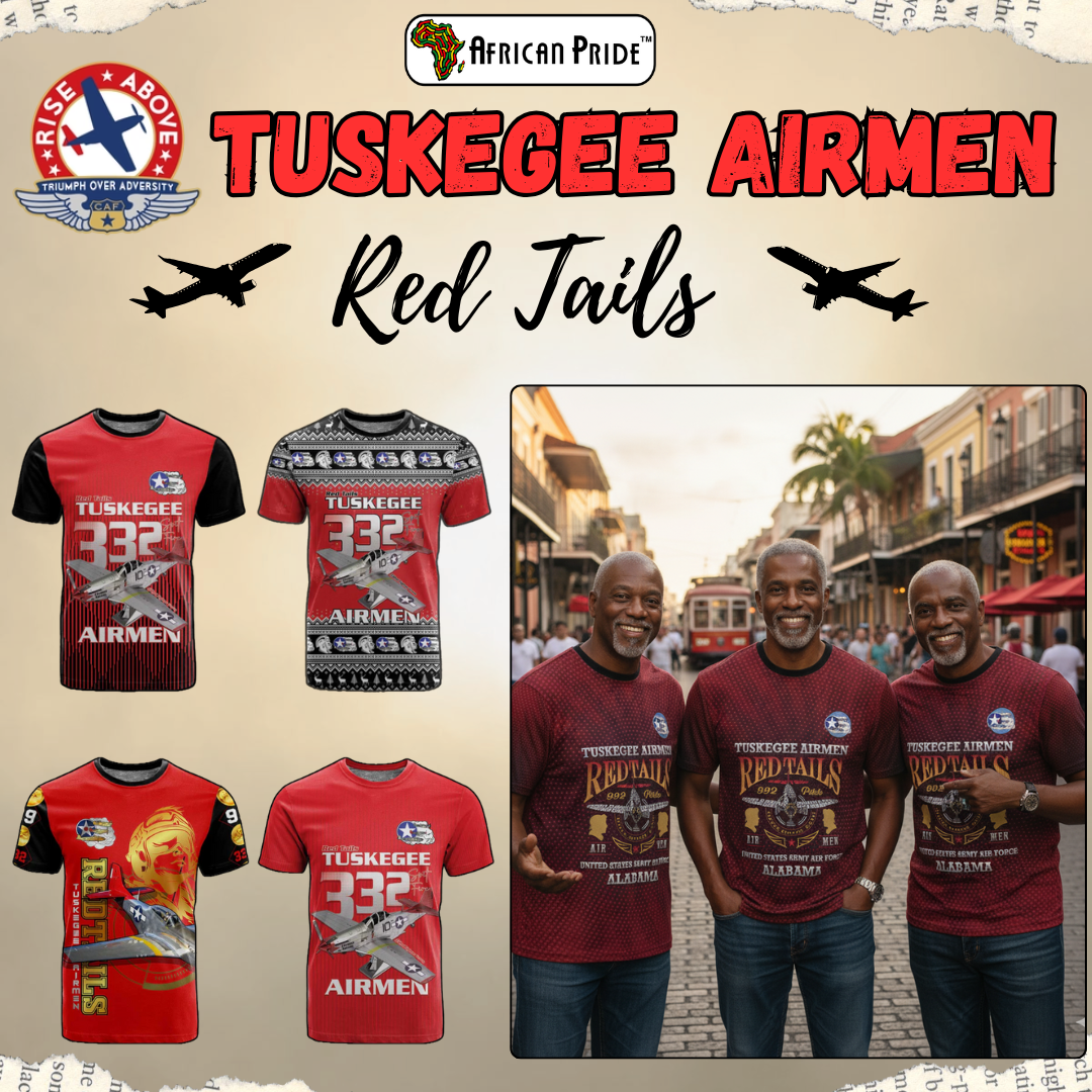 Tuskegee Red Tails Airmen T Shirts