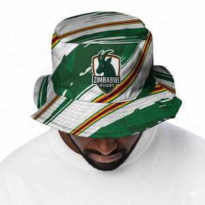 2026 Rugby Nations Series Zimbabwe Bucket Hat Great Sables Zimbabwe