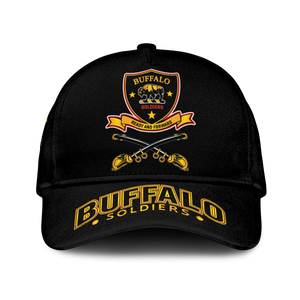 Buffalo Soldiers African American Legend Of The Black Soldiers Cap