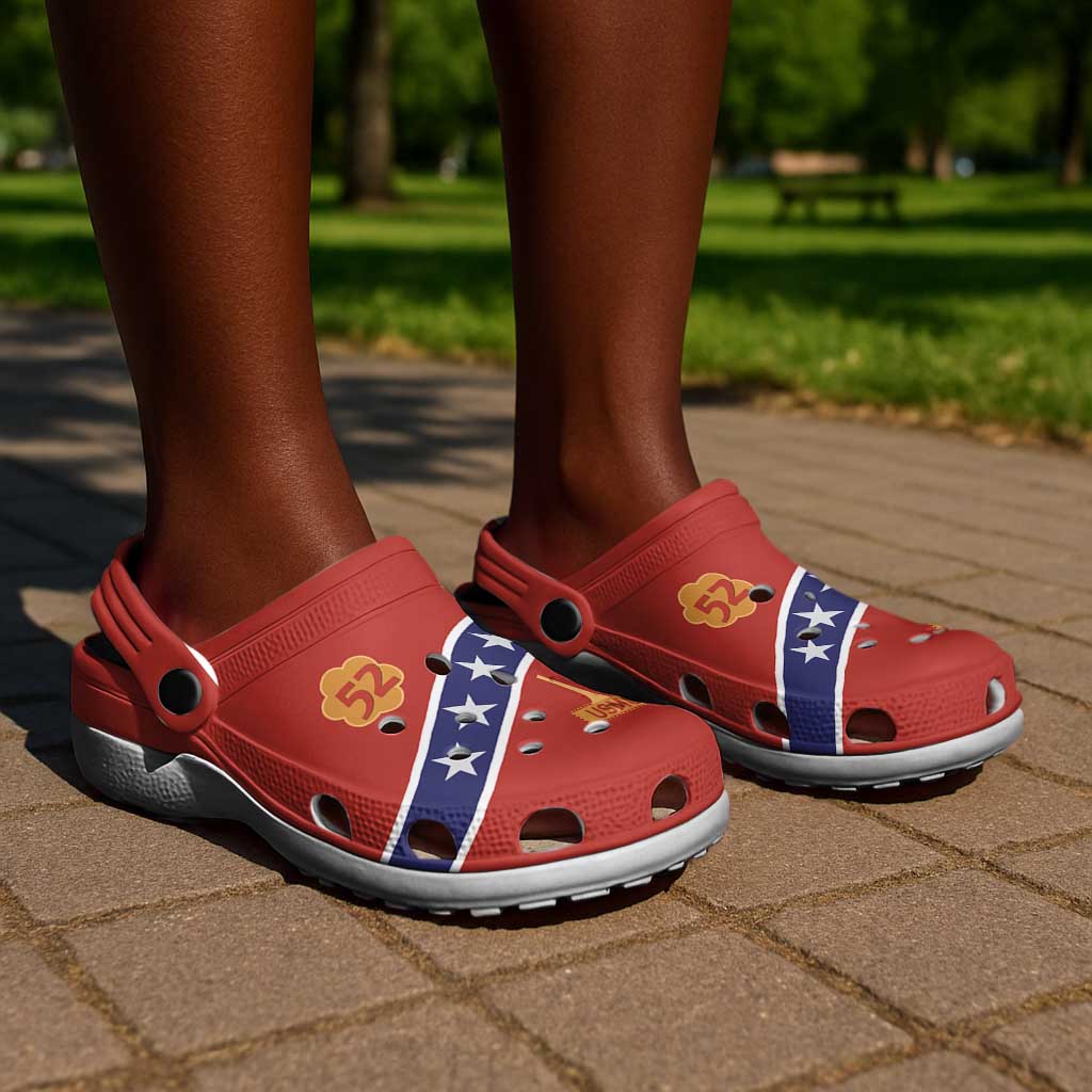 52 USMC Legacy Clogs Shoes Proud Montford Point Marines - African Pride