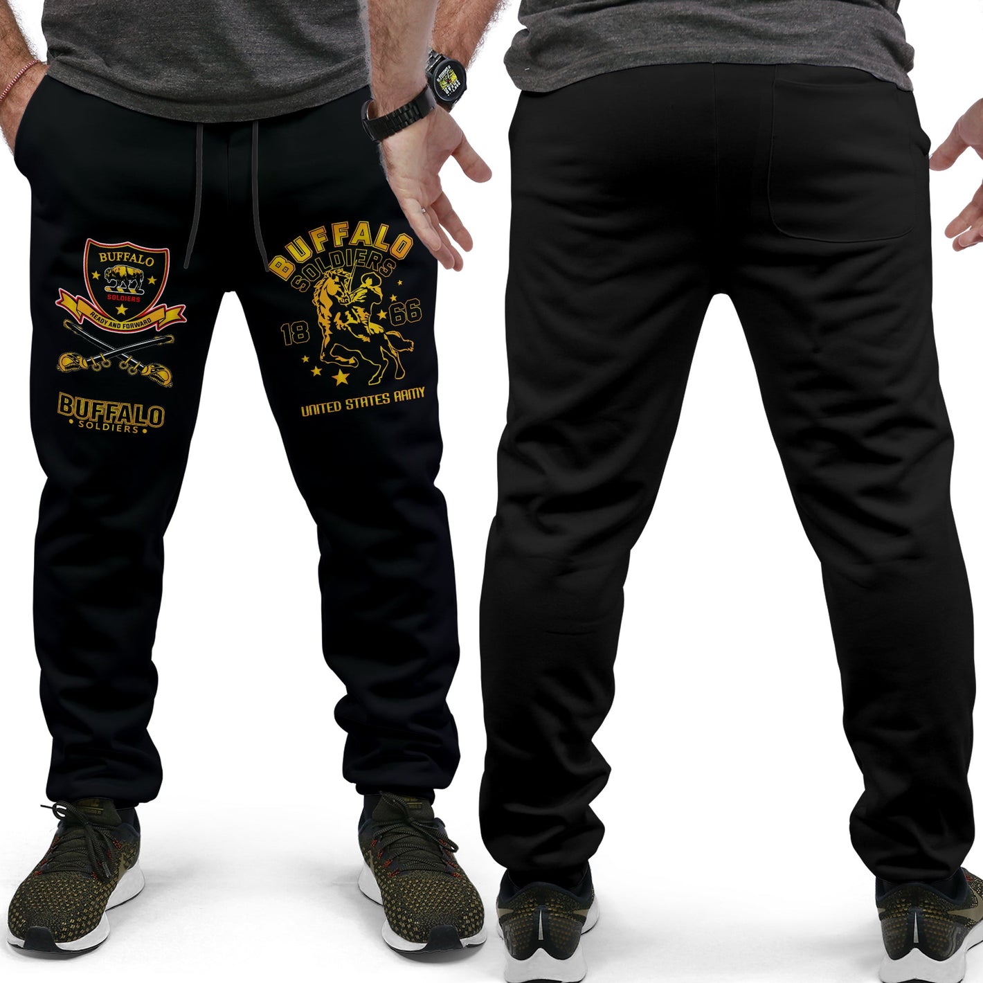 Buffalo Soldiers African American Legend Of The Black Soldiers (Women's/Men's) Jogger