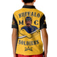 Buffalo Soldiers Polo Shirt Motorcycle BSMC Club  - African Pride