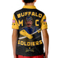 Buffalo Soldiers Polo Shirt BSMC Club Adore Motorcycle  - African Pride