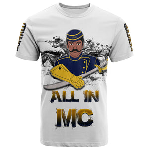 Custom Buffalo Soldiers T Shirt History  - African Pride