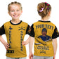Custom Buffalo Soldiers T Shirt Motorcycle BSMC Club  - African Pride
