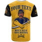 Custom Buffalo Soldiers T Shirt Motorcycle BSMC Club  - African Pride