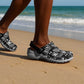 African Adinkra Heritage Pattern Clogs Shoes - African Pride