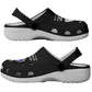 African American Aviators WWII Clogs Shoes Tuskegee Red Tails Airmen Black - African Pride