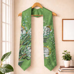African King Proteas Dashiki Motif Graduation Stole Green Style