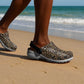 African Leopard Skin Pattern Clogs Shoes - African Pride
