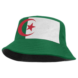 African Proud Algeria Flag Bucket Hat