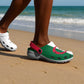 African Proud Algeria Flag Clogs Shoes - African Pride