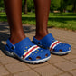 African Proud Cape Verde Flag Clogs Shoes - African Pride