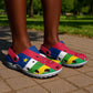 African Proud Central African Republic Flag Clogs Shoes - African Pride