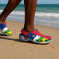 African Proud Central African Republic Flag Clogs Shoes - African Pride