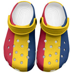 African Proud Chad Flag Clogs Shoes - African Pride