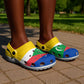 African Proud Comoros Flag Clogs Shoes - African Pride