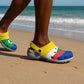 African Proud Comoros Flag Clogs Shoes - African Pride