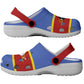 African Proud Eswatini Flag Clogs Shoes - African Pride