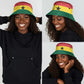African Proud Ghana Flag Bucket Hat