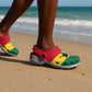 African Proud Ghana Flag Clogs Shoes - African Pride