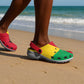 African Proud Guinea-Bissau Flag Clogs Shoes - African Pride