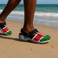 African Proud Kenya Flag Clogs Shoes - African Pride