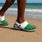 African Proud Madagascar Flag Clogs Shoes - African Pride