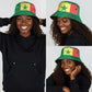 African Proud Senegal Flag Bucket Hat