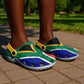 African Proud South Africa Flag Clogs Shoes - African Pride