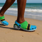 African Proud Tanzania Flag Clogs Shoes - African Pride